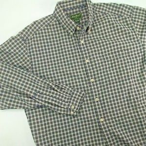 Eddie Bauer Heavy Flannel Plaid Shirt